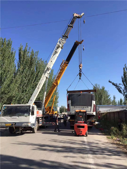 南宫市港口集装箱搬运案例